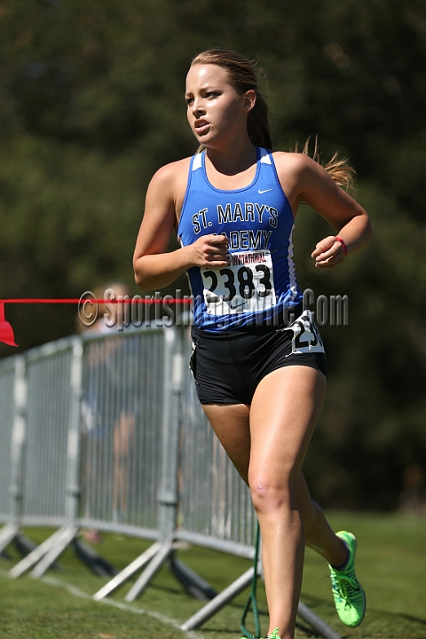 2013SIXCHS-156.JPG - 2013 Stanford Cross Country Invitational, September 28, Stanford Golf Course, Stanford, California.